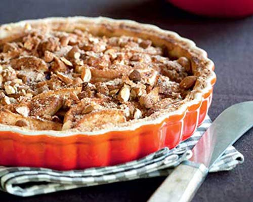 Le Creuset Molde para tartas, diametro 28 cm, Cerámica de gres, Volcánico