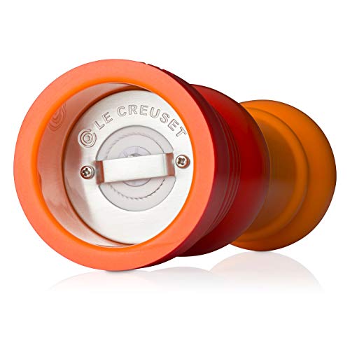 Le Creuset Molinillo de pimienta, Plástico ABS, 6.2 x 6.2 x 20.8 cm, Mecanismo de cerámica, Volcánico