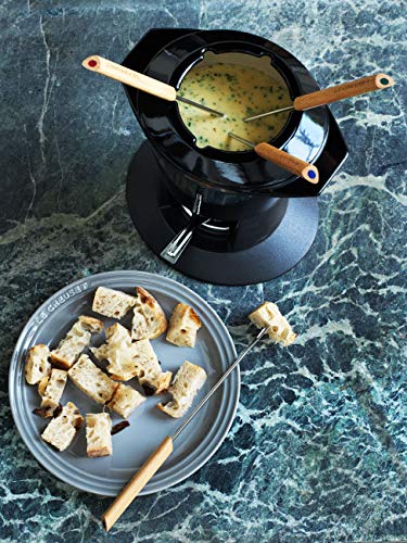Le Creuset Quemador mixto de seguridad para todos los servicios de fondue Le Creuset, Acero inoxidable, 94001700000001