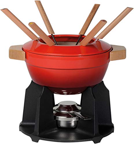 Le Creuset Quemador mixto de seguridad para todos los servicios de fondue Le Creuset, Acero inoxidable, 94001700000001