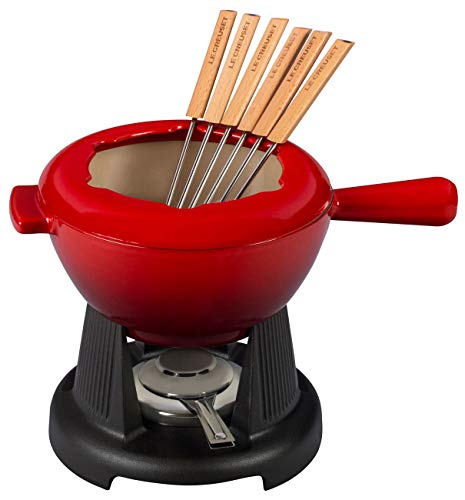 Le Creuset Quemador mixto de seguridad para todos los servicios de fondue Le Creuset, Acero inoxidable, 94001700000001