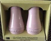 Le Creuset - Salero y pimentero, color rosa
