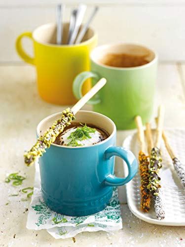 Le Creuset - Taza de desayuno de gres, 350 ml, color azul turquesa