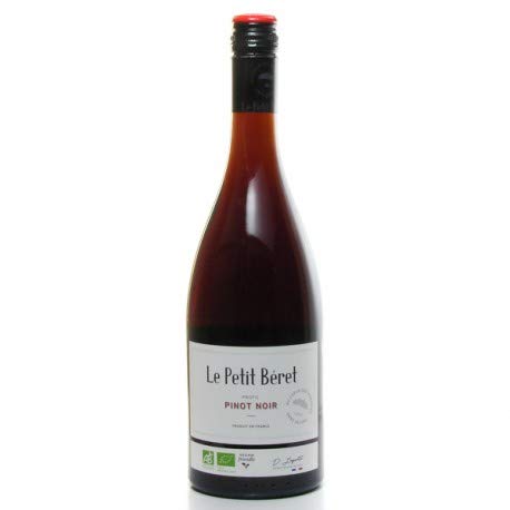 Le Petit Béret Perfil - Pinot sin alcohol (70 cl), color negro