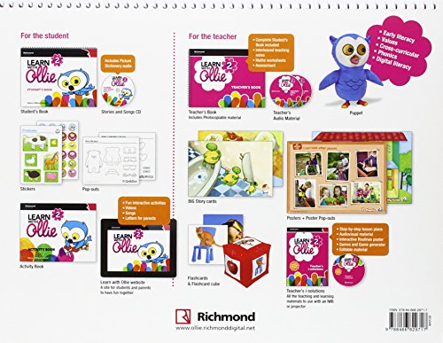 LEARN WITH OLLIE 2 STUDENT'S PACK - 9788466829717