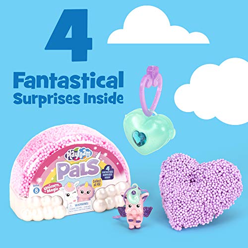 Learning Resources- Pack de 2 unidades de espuma de juegos con figuritas de los amigos Playfoam Pals Unicorn Magic (EI-1953) , color/modelo surtido