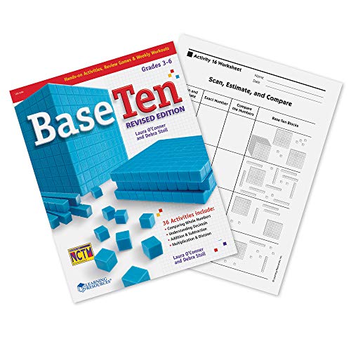 Learning Resources- Set de Base Diez para el Aula con Piezas encajables, Color (LER6358)