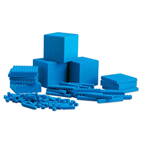 Learning Resources- Set de Base Diez para el Aula con Piezas encajables, Color (LER6358)