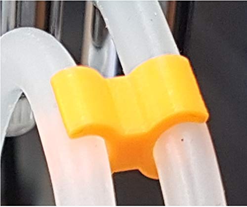Leche Manguera Kit de repuestos con cepillo de limpieza y clips para cafeteras automáticas compatible con Jura, Siemens, Bosch, Saeco, Melitta