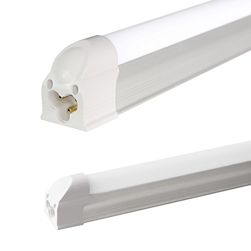 LEDVero T5 LED tubo integrado mate - blanco frío 60 cm - Tubos integrados