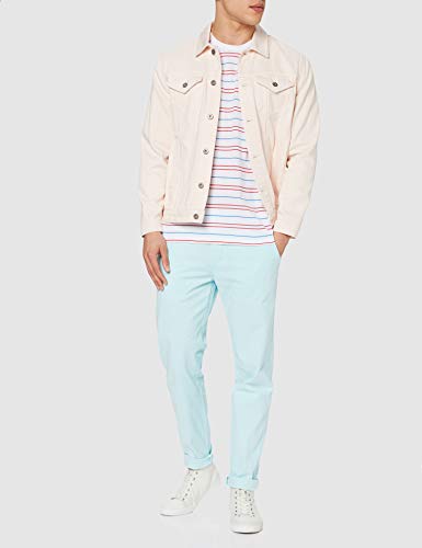 Lee Stripe tee Camiseta, Azul (Dipped Blue La), XX-Large para Hombre