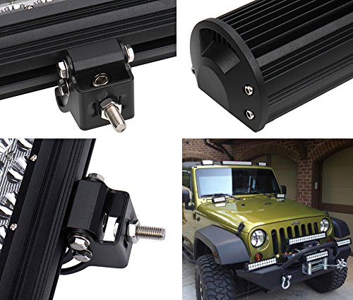 Leetop 126W LED Luz de Trabajo Lámpara Trabajo Bar Foco Proyector Viga de Inundación del Iluminacion Conducción LED Faros Coche Luz