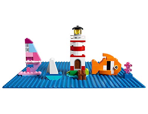 LEGO Classic - Base Azul de Juguete de Construcción de 25 cm de Lado para Juegos Creativos y Educativos como Complemento a tus Sets (10714)