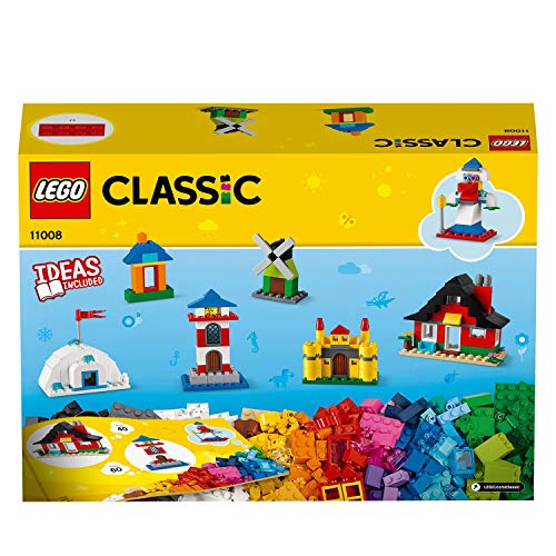 LEGO Classic - Ladrillos y Casas, manualidades niños y niñas a partir de 4 años para construir (11008) , color/modelo surtido