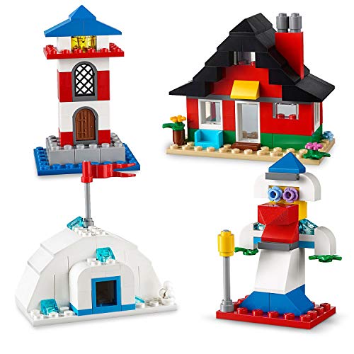 LEGO Classic - Ladrillos y Casas, manualidades niños y niñas a partir de 4 años para construir (11008) , color/modelo surtido