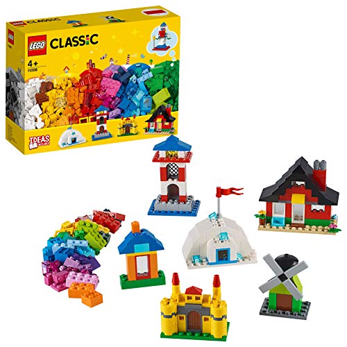 LEGO Classic - Ladrillos y Casas, manualidades niños y niñas a partir de 4 años para construir (11008) , color/modelo surtido