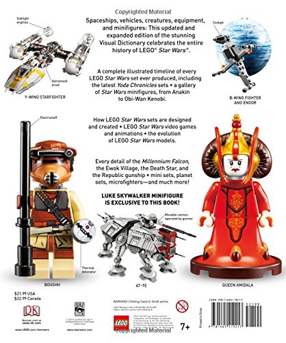 Lego Star Wars: The Visual Dictionary [With Luke Skywalker Minifigure]