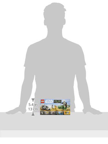 LEGO Star Wars TM Classic Jugutes Miniaturas de Cápsula de Escape vs. Dewback, multicolor (75228)