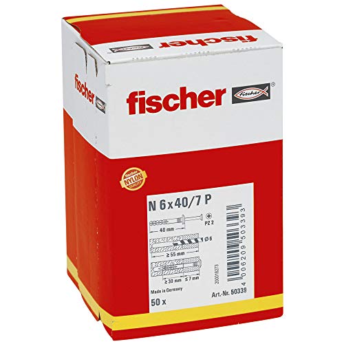 Legrand 50339 Fijación de Marco, Gris, 6x40