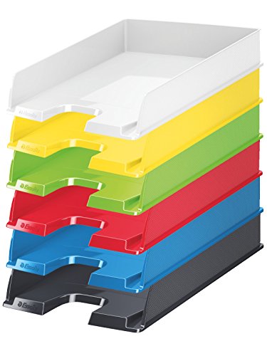Leitz Bandeja portadocumentos Europost VIVIDA de Esselte, estándar, A4, Blanco, 623608