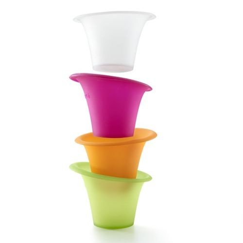 Lékué – Individual – Juego de 4 Minute-Cake, Molde de repostería