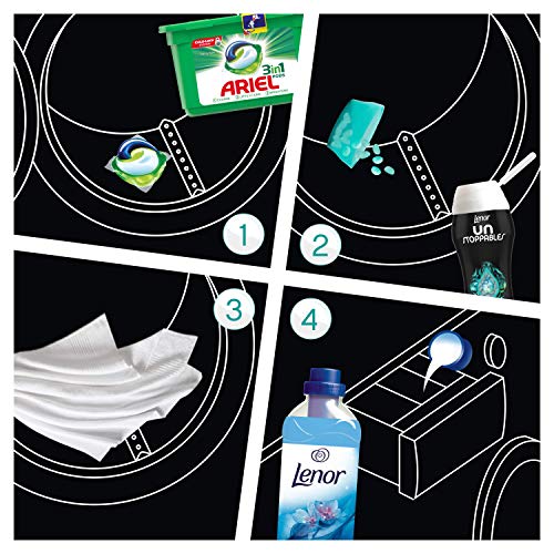 Lenor Unstoppables Fresh Perlas Impulsoras De Fragancia - 1 x 210 gr, 15 lavados