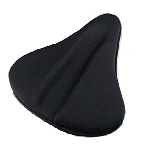 Lepeuxi Funda de Silicona para Asiento de Bicicleta para Almohadilla de sillín de Bicicleta Ancha y Grande