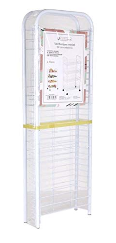 LEYENDAS Carrito Auxiliar con Ruedas y Bandejas de Malla Metálica para Cocina Baño salón Plata (4 Pisos, 36x26.5x86 cm)