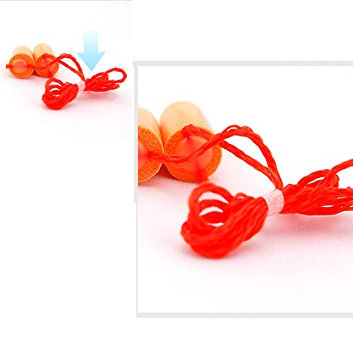 LF WDX- Earplug sueño a Prueba de Ruido y reducción de Ruido del sueño Super Especial de Trabajo Estudiante Maquinaria Industrial Cómodo (Color : 10 Pairs, Size : M)