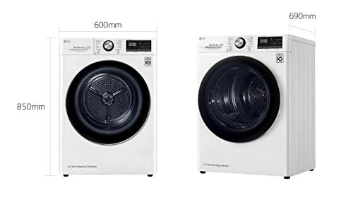 LG Secadora RC80V9AV4Q 8K A BLAN DSP WiFi