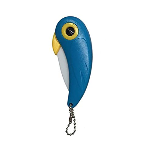 LifeBest Mini Cuchillo de Fruta Cortador de Bolsillo con Forma de pájaro Cuchillo de pájaro Plegable Cubiertos portátiles tallar y Picar Cocina para Amantes de la Cocina