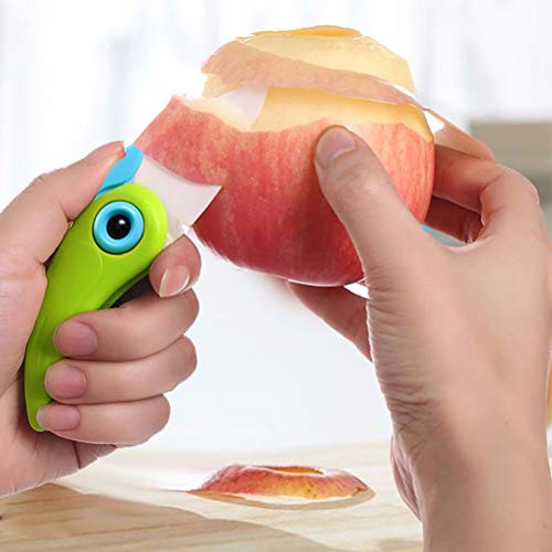 LifeBest Mini Cuchillo de Fruta Cortador de Bolsillo con Forma de pájaro Cuchillo de pájaro Plegable Cubiertos portátiles tallar y Picar Cocina para Amantes de la Cocina