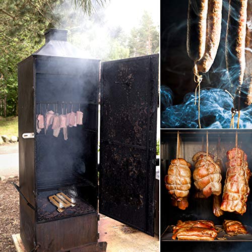 LIHAO Generador de Humo Frío Cocina Ahumador de Acero Inoxidable para Barbacoa Carne Pescado (con Forma de M)