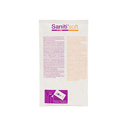 Limpiador de resinas de equipos descalcificadores SANITI'SOFT 5ud. Bbagua.