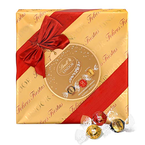 LINDT Lindor bombones de chocolate con leche caja 287 gr