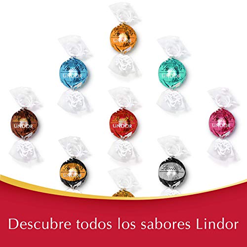 Lindt Lindor Caja de Regalo de Bombones de Chocolate con Leche - Aprox. 22-23 Bombones, 287g