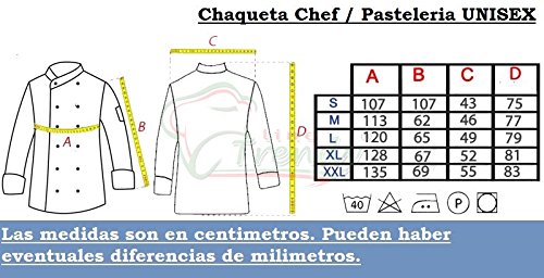 Linea Trendy-Chaqueta Cocina Vaquera (XXL)