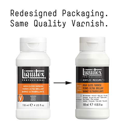 Liquitex aditivo - Barniz muy brillante Professional, 118 ml