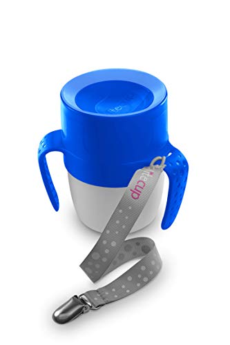 LITECUP Baby con Asas 200 ml Vaso, Niños, Azul, Talla Única