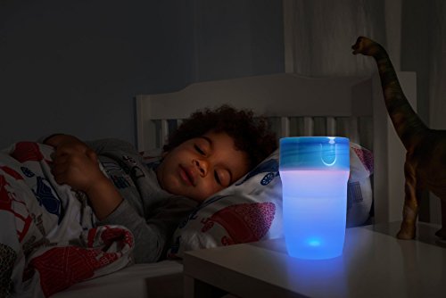 Litecup Vaso luminoso Sippy (color azul)