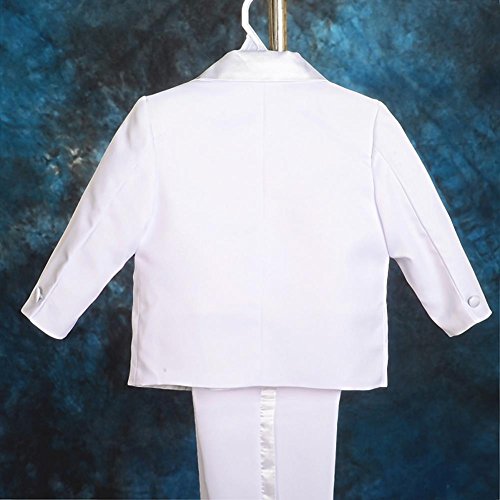 Lito Angels - Juego de 5 piezas de esmoquin formales para bodas, bautismo, trajes de bautizo