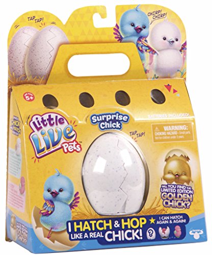 Little Live Pets - Baby Pollito Tilly, Color Azul (Famosa 700013831)