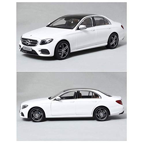 LIUCHANG Modelo de Coche 1:18 Mercedes-Benz E Nuevo E-KLASS W213 aleación Coche Modelo Exclusivo de colección Modelo (Color: Plata, tamaño: 25 cm x 11 cm * 9 cm) liuchang20
