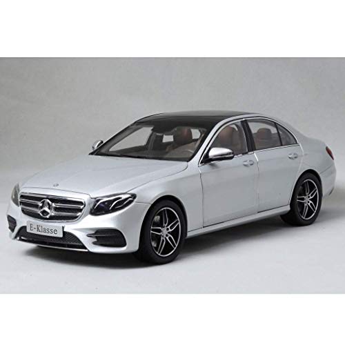 LIUCHANG Modelo de Coche 1:18 Mercedes-Benz E Nuevo E-KLASS W213 aleación Coche Modelo Exclusivo de colección Modelo (Color: Plata, tamaño: 25 cm x 11 cm * 9 cm) liuchang20