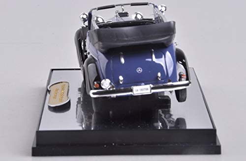 LIUCHANG Modelo de Coche uno y Cuarenta y Tres Mercedes-Benz Benz 770K Convertible Edición simulado aleación Coche Modelo Exclusivo de colección Modelo (Color: Azul) liuchang20