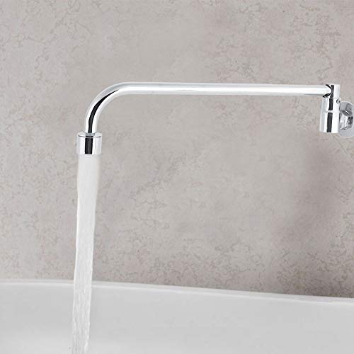 Liukouu Grifo De Agua, G1/2"Montado En La Pared De Un Orificio Restaurante Cocina Fregadero Grifo De Agua Grifo De Agua FríA(30cm)