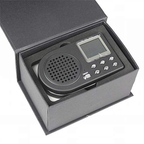Llamador De Aves De Caza De Exterior Reproductor De Mp3 Pájaros Pantalla LCD Digital Amplificador De Mando a Distancia