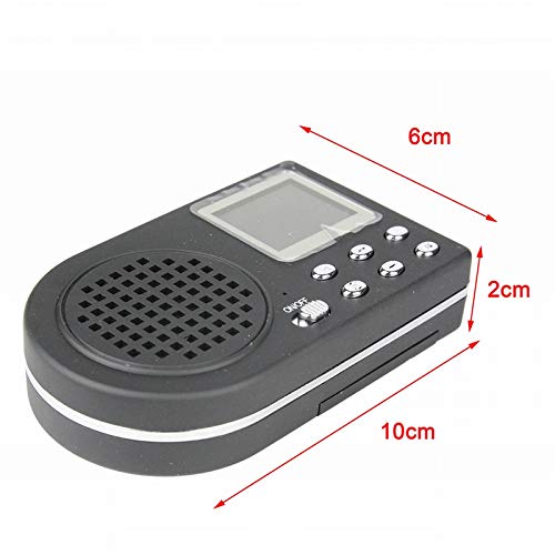 Llamador De Aves De Caza De Exterior Reproductor De Mp3 Pájaros Pantalla LCD Digital Amplificador De Mando a Distancia