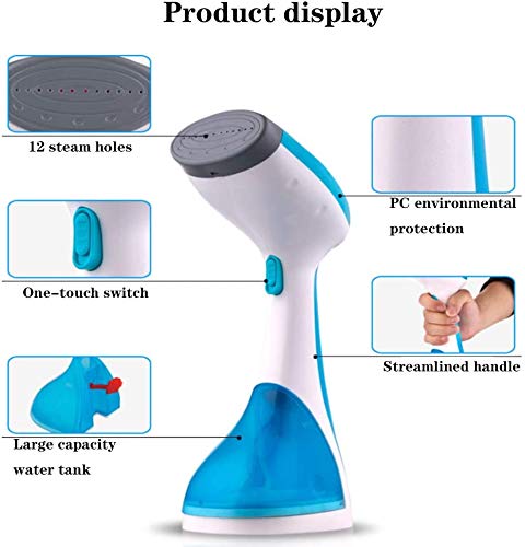 LLDKA Vaporizador Principal Vertical de Vapor Wireless Central Que Tiene portátil automática, Plancha de Vapor, para Telas y Textiles House Travel