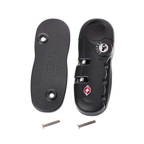 LNDDP Candado combinación 3 dígitos para Maleta Equipaje Travel TSA Secure CoLock